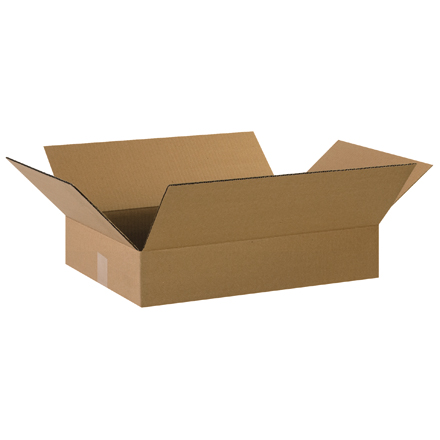 20 x 14 x 3" Flat Corrugated Boxes