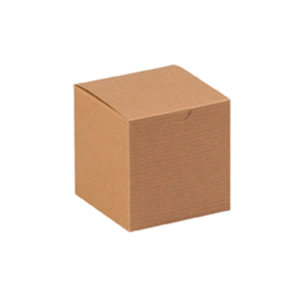 4 x 4 x 4" Kraft Gift Boxes