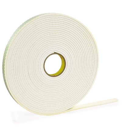 1/2" x 72 yds. 3M<span class='tm'>™</span> 4462 Double Sided Foam Tape