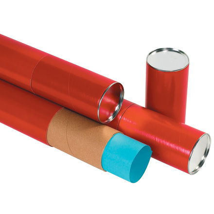 3 x 36" Red Premium Telescoping Tubes